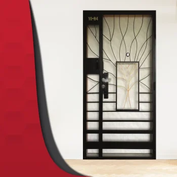 Mild Steel Gate - GDL173 | (3x7ft)